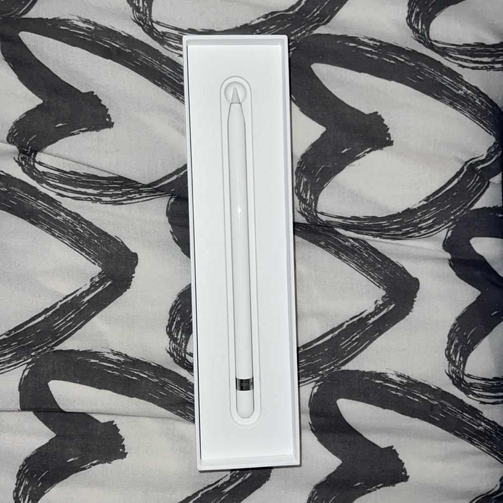 Apple Pencil (1st Generation) with charging adapter cable and extra tip - Picture 2 of 4
